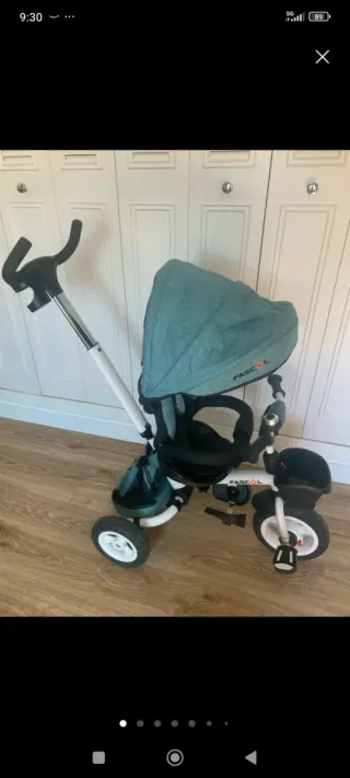 Triciclo paseo infantil