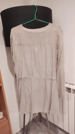 Vestido camisero estampado