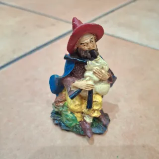 Personaggio presepe artigianale