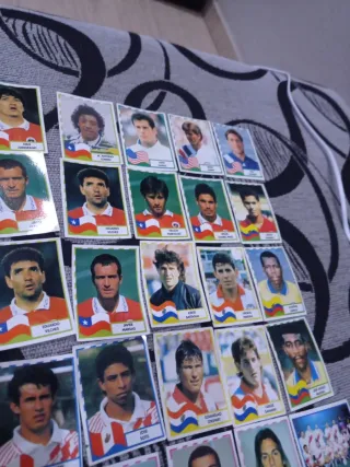 42Cromos copa América 1995 sin pegar 2repetido