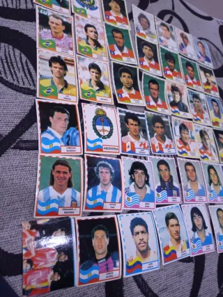 42Cromos copa América 1995 sin pegar 2repetido