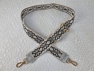 Correa para Bolso Oro-Piel - Negro-Plata-Beige