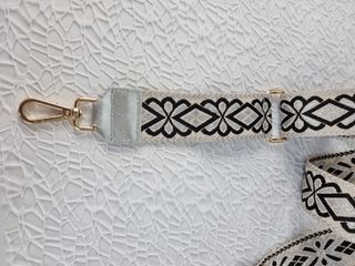 Correa para Bolso Oro-Piel - Negro-Plata-Beige