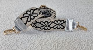 Correa para Bolso Oro-Piel - Negro-Plata-Beige