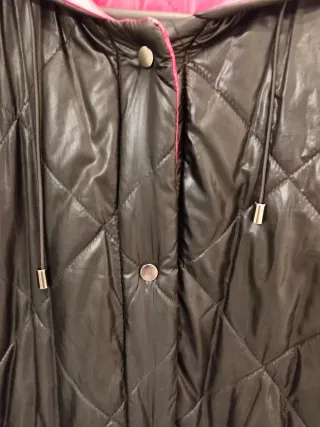 Cazadora acolchada reversible talla L