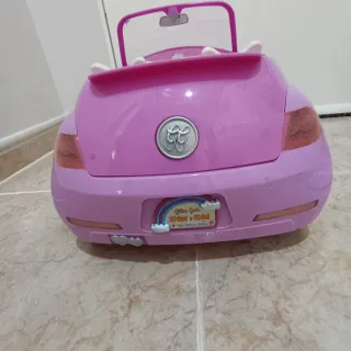 Coche rosa para muñecas tipo Nancy