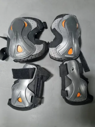 Protecciones Rollerblade Rodillas y Muñecas