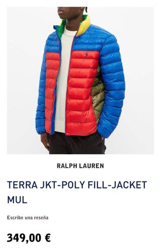 Chaqueta Ralph Lauren . PVP 349€ .