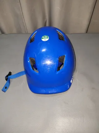 Casco Bici Niño Azul Talla S 53-56cm