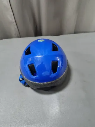 Casco Bici Niño Azul Talla S 53-56cm