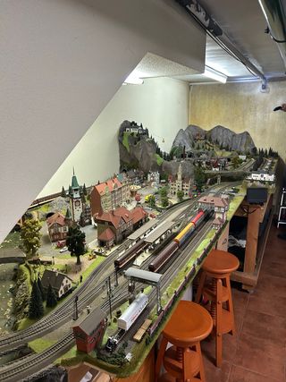 Maqueta de tren 5 metros