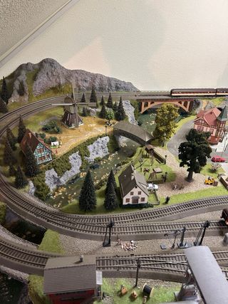 Maqueta de tren 5 metros