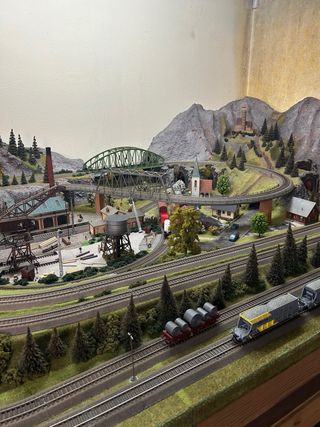 Maqueta de tren 5 metros