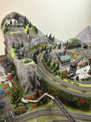 Maqueta de tren 5 metros