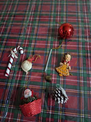 Lotto 6 appendini Natale