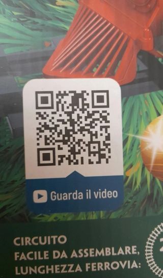 Trenino Babbo Natale x Albero addobbi regalo bimbi