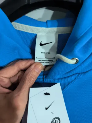 Sudadera Nike Chelsea Azul Talla M
