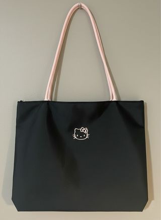 Bolso Negro Hello Kitty