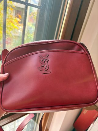 Borsa tracolla Yves Saint Laurent rossa