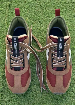 Zapatillas Munich UM Marrón/Rojo