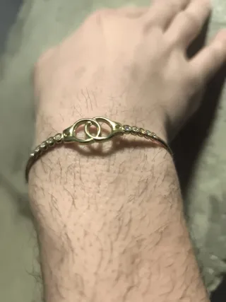 Broche mariposa vintage con pedrería y pulsera