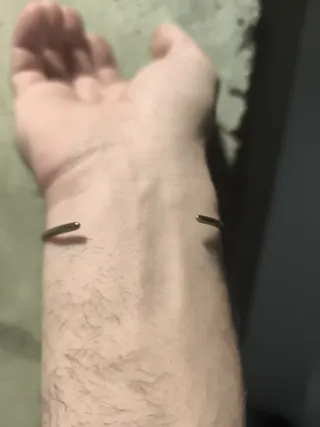 Broche mariposa vintage con pedrería y pulsera