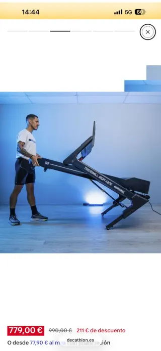 Cinta de Correr IRON 4800