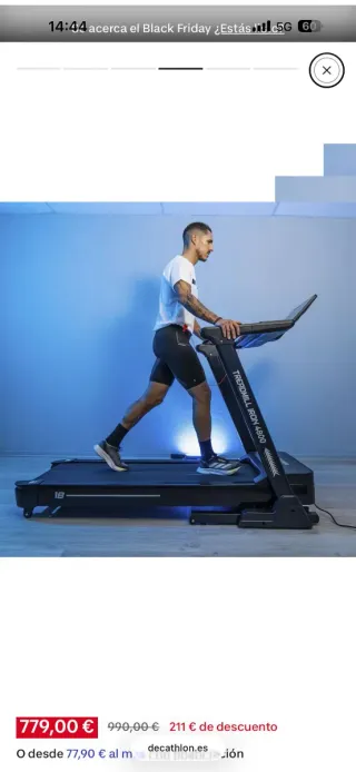 Cinta de Correr IRON 4800