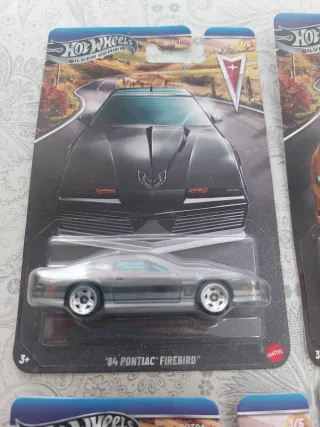 Colección 5 autos Hot Wheels Pontiac