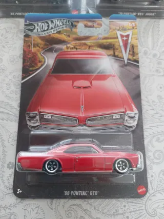 Colección 5 autos Hot Wheels Pontiac