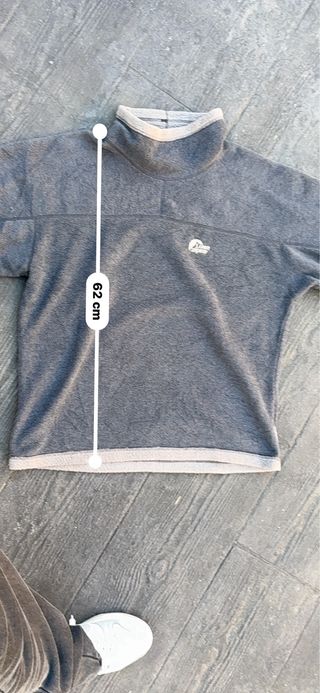 Sudadera Polar Lowe Alpine Talla M Gris