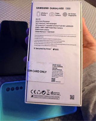 Samsung Galaxy A50 128GB Negro Multicolor