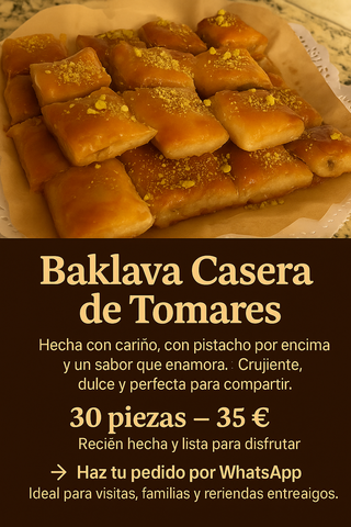 Baklava casera en Tomares – 35 €