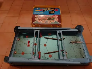Pinball Rima Antiguo Colección con 4 palas flipper