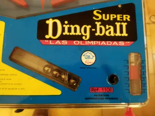 Pinball Rima Antiguo Colección con 4 palas flipper