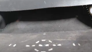 Rulo artesanal cuero negro