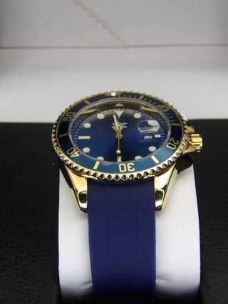 Orologio Uomo TCC Blu Diver Silicone 43mm