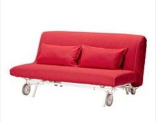 Sofá Cama IKEA PS Rojo
