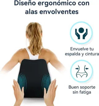 Set Cojín Lumbar y Asiento Memory Foam