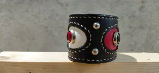 Pulsera Artesanal de Cuero