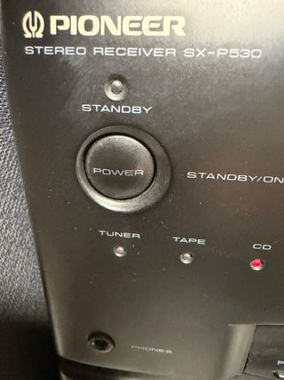 Cadena Hi-Fi Pioneer SX-P530 Radio, cassette y CD