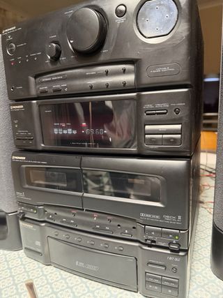 Cadena Hi-Fi Pioneer SX-P530 Radio, cassette y CD