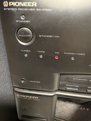 Cadena Hi-Fi Pioneer SX-P530 Radio, cassette y CD