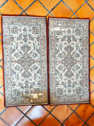 Alfombras turcas beige y marrón