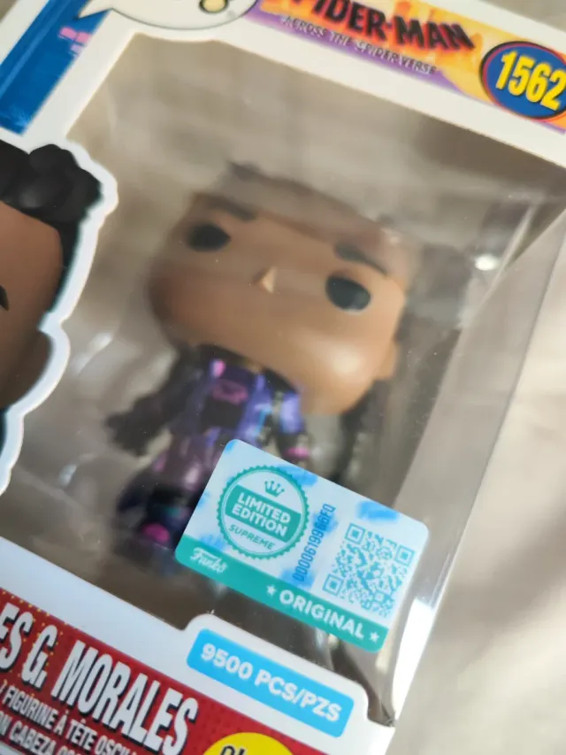 Funko POP 1562 Miles G. Morales Funko Ed. 9500pcs