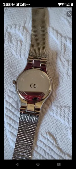 Lotus Reloj Mujer Morado y Plateado