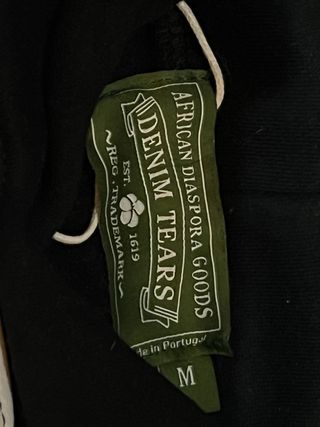 Sudadera Denim Tears Negra