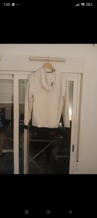 Chaqueta Nike Blanca y Negra