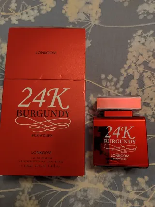 Perfume Lonkoom 24K Burgundy 100ml