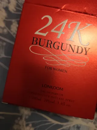 Perfume Lonkoom 24K Burgundy 100ml